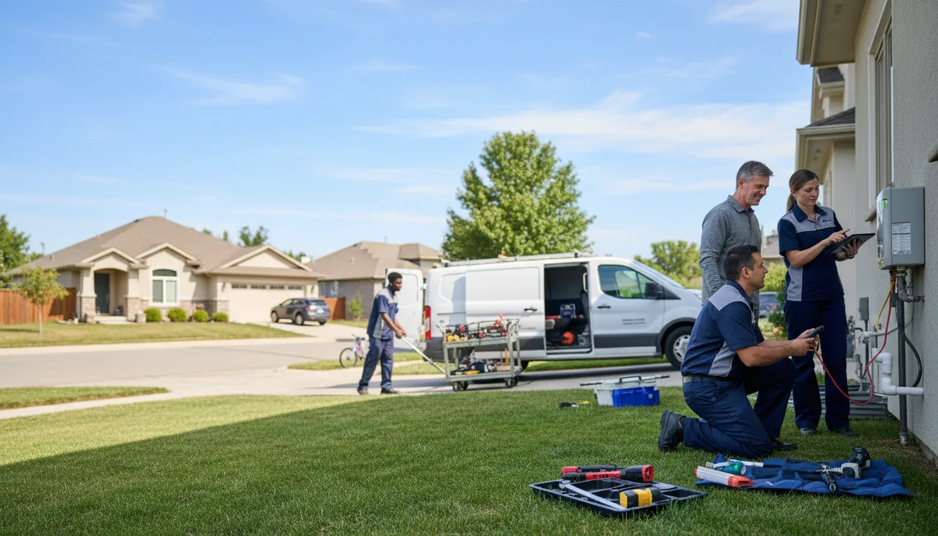 Tankless water heater service in Leola, SD